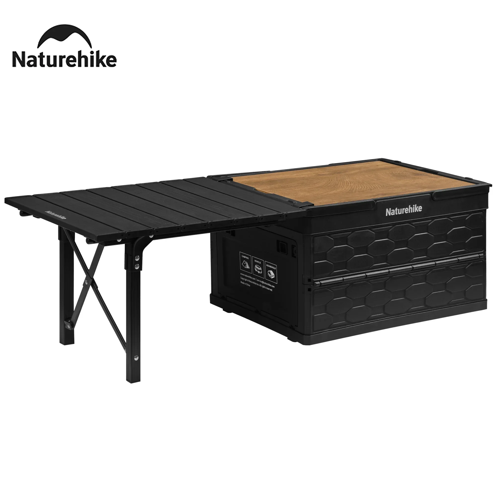 Camping Cooking Table With Storage - New IGT Table Box 50L Large