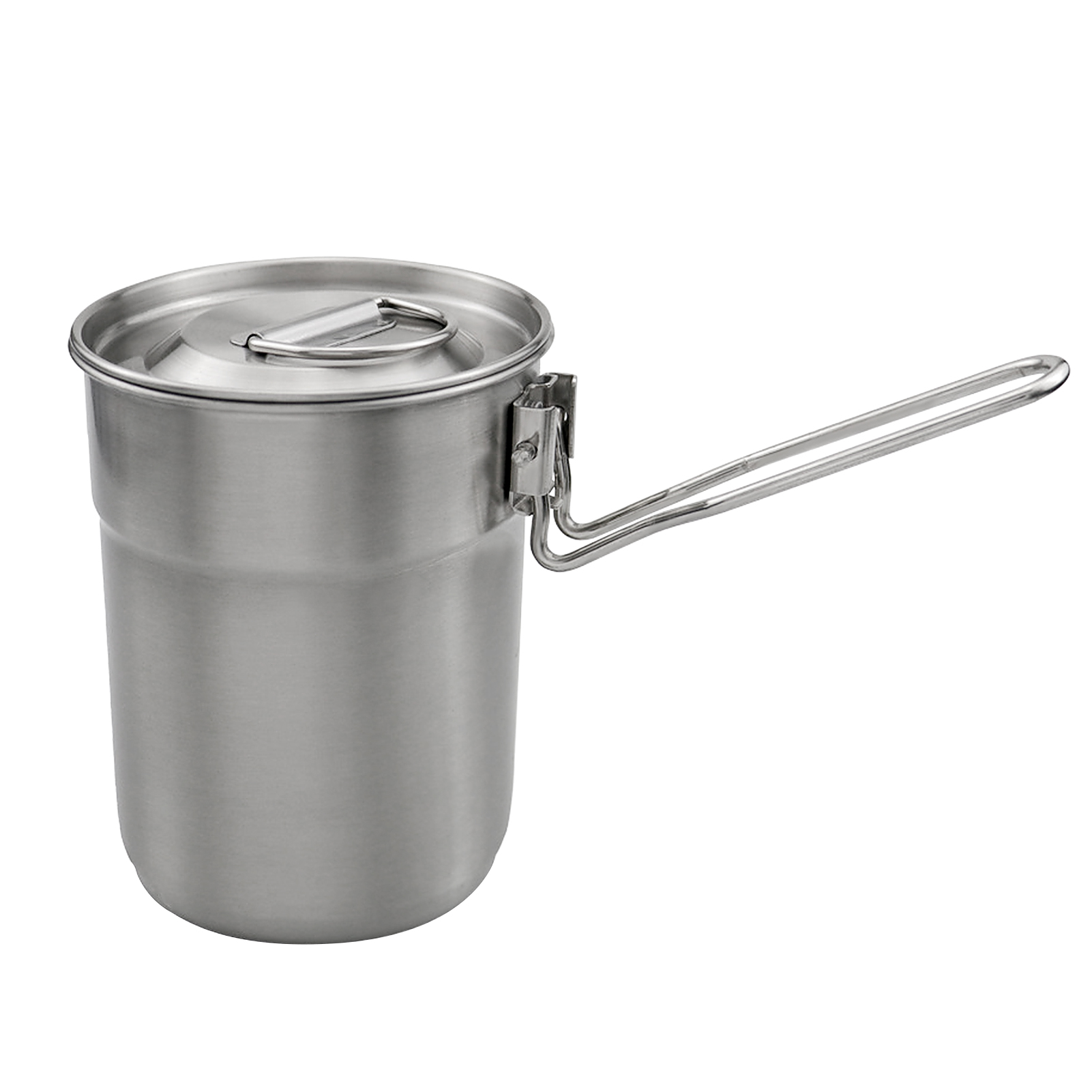 Camping Cooking Cup - 1L Coffee Cup with Folding Handle