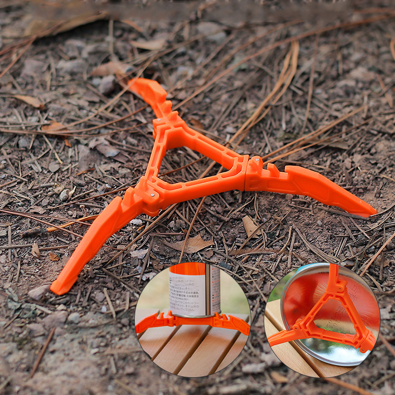 Camping Cooking Open Fire - ​​​​​​Portable Gas Canister Stand​​ Universal Tripod