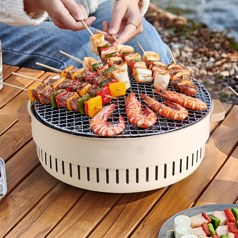 Camping Cooking Cupboard - Barbecue Grill Suitable Home Outdoor Courtyard