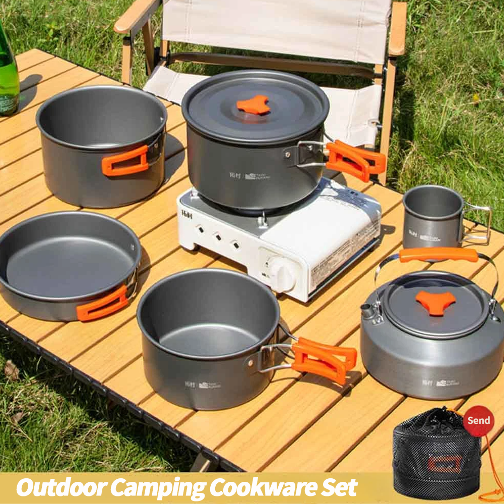 Camping Cooking Cup - Camping Cookware Set Outdoor Cooking Ultralight