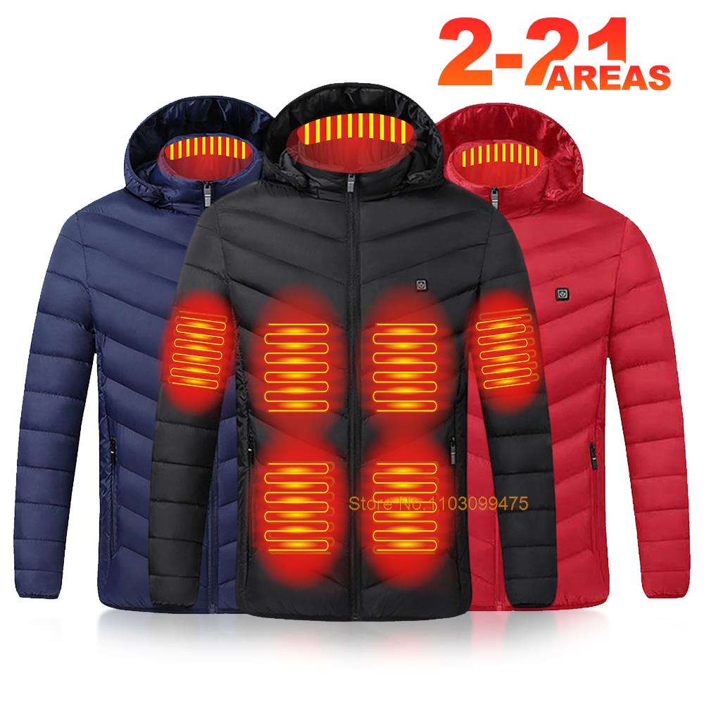 Camping Cooking Windbreak - Heated Jacket Men Women Cold-Proof Winter