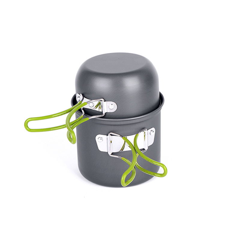 Ultralight Camping Pot Set: Ca – обзор и цена Camping Cooking Full Set