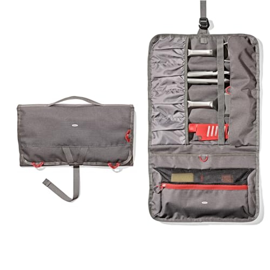 Outdoor Camp Kitchen Tool Roll – обзор и цена Camping Cooking Utensil Roll
