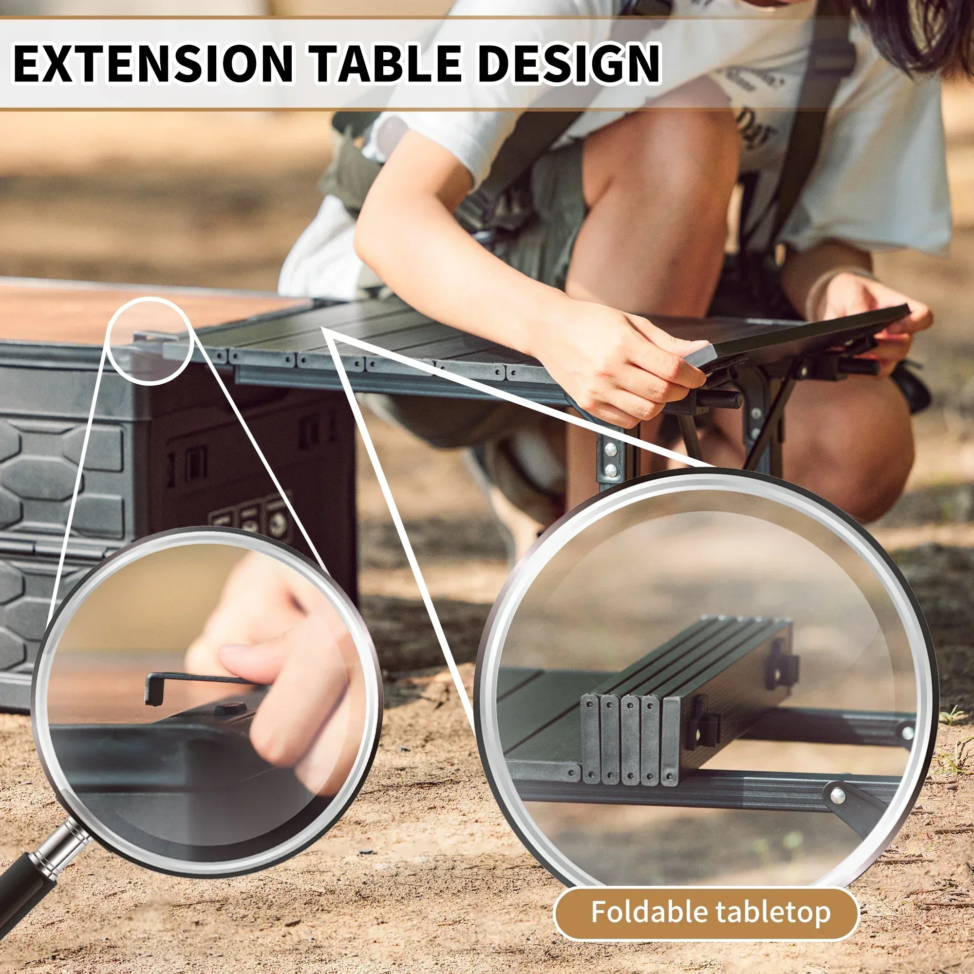 New IGT Table Box 50L Large Ca – обзор и цена Camping Cooking Table With Storage
