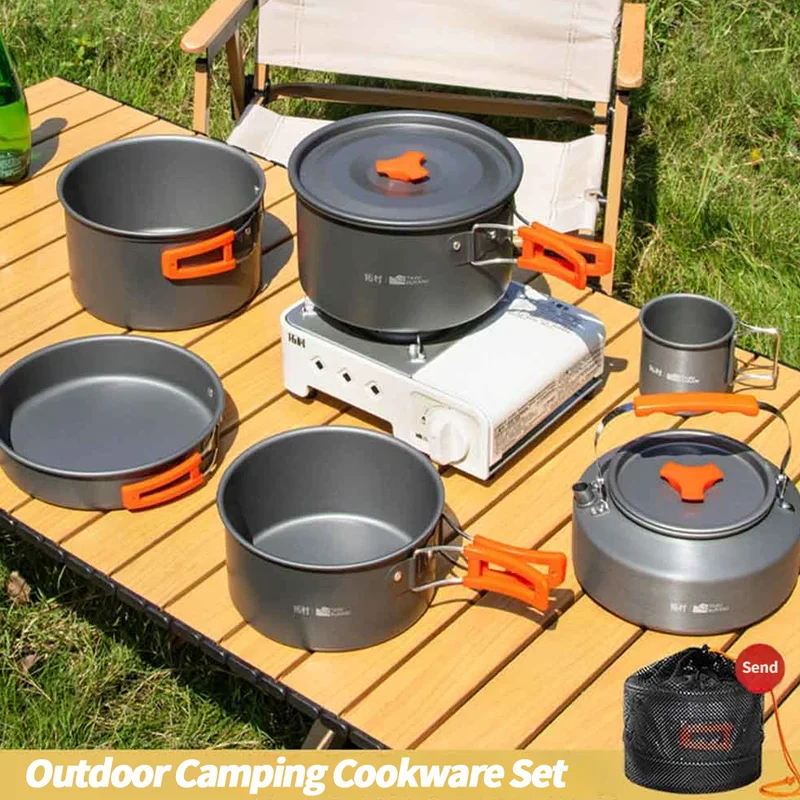 Camping Cookware Set – Outdoor – обзор и цена Camping Cooking Table With Storage