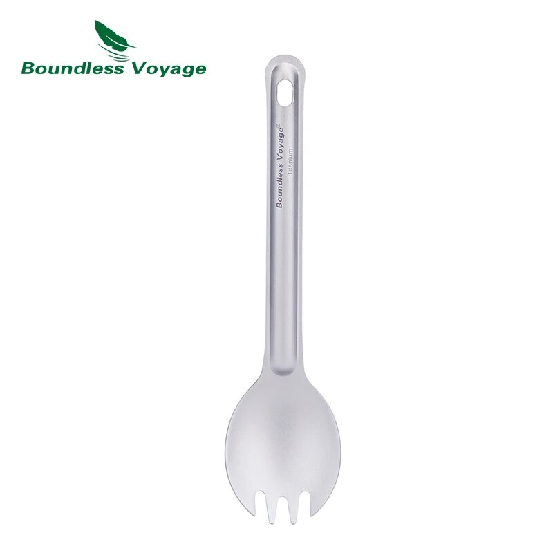 Boundless Voyage Titanium Cutl – обзор и цена Camp Spork Set