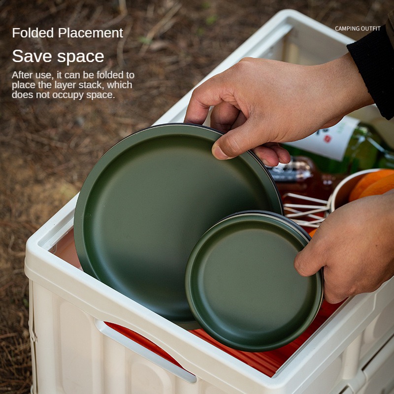 Aluminum Alloy  Dining Dish Ou – обзор и цена Camping Cooking Tray