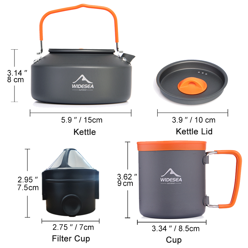 Widesea Camping Coffee Cookwar – обзор и цена Camping Cooking Cup