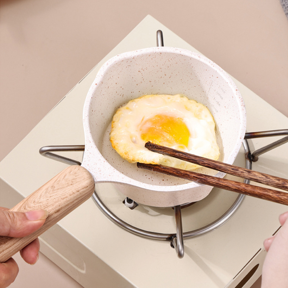 Mini Boiling Pan Wooden Handle – обзор и цена Camping Cooking Cupboard
