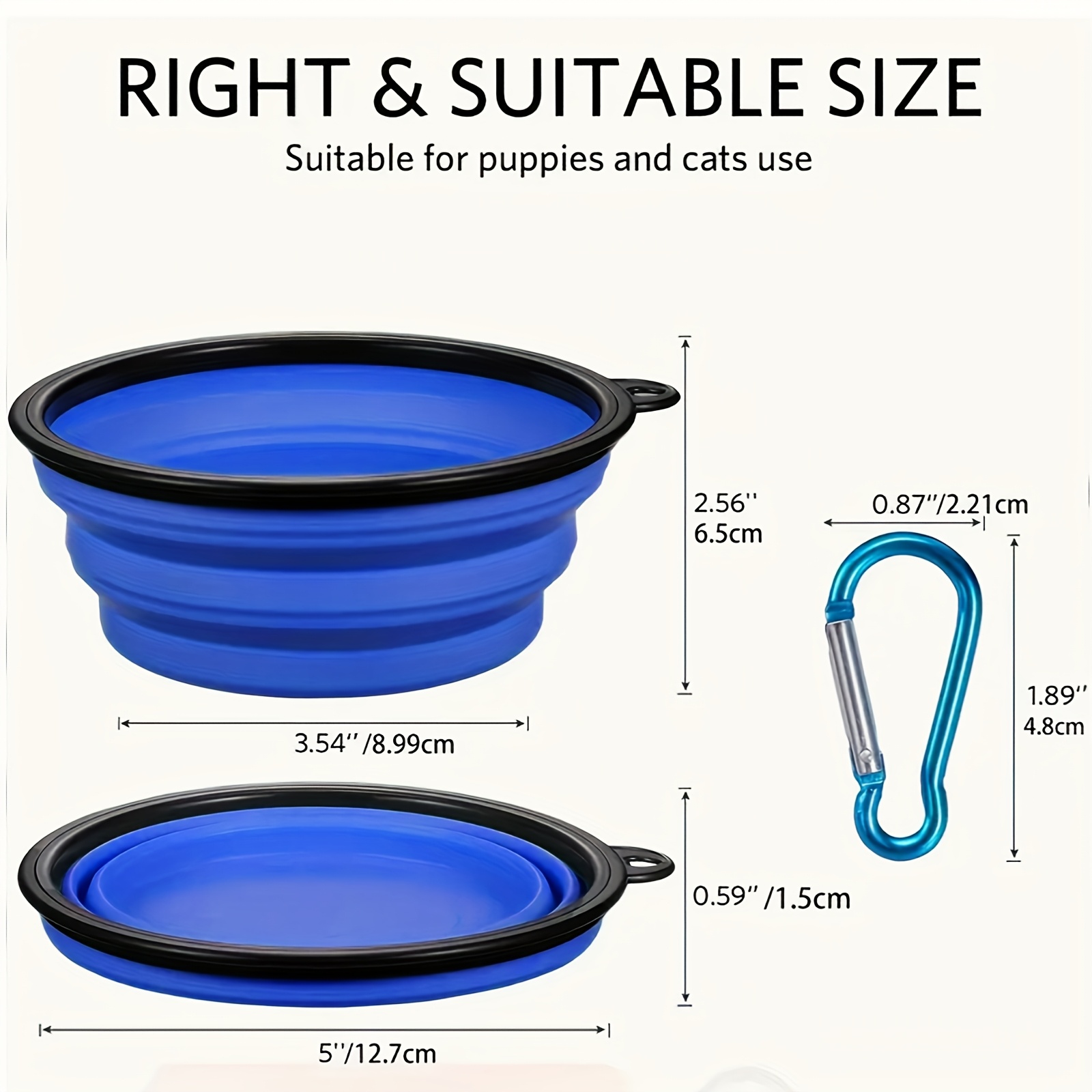 350ML Foldable Silicone Pet Bo – обзор и цена Camping Cooking Tray