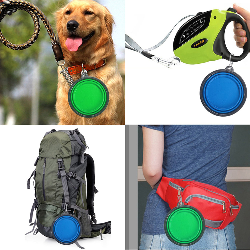 350ML Foldable Silicone Pet Bo – обзор и цена Camping Cooking Tray