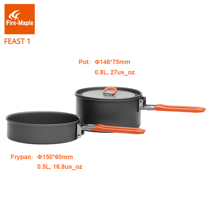 Fire Maple Feast 1 Outdoor Cam – обзор и цена Camping Cooking Set With Bag