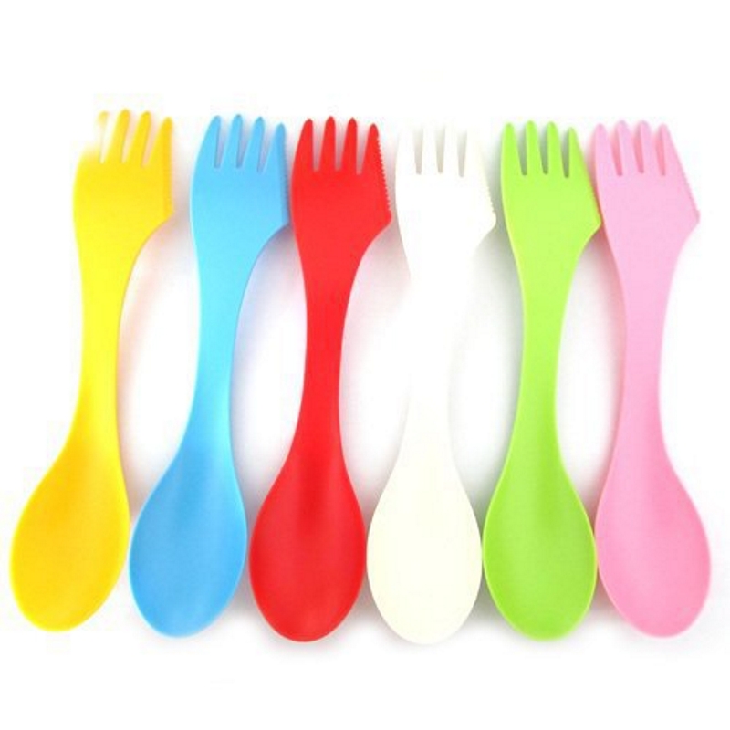 6PCS 3-in-1 Camp Utensils Set  – обзор и цена Camp Spork Set