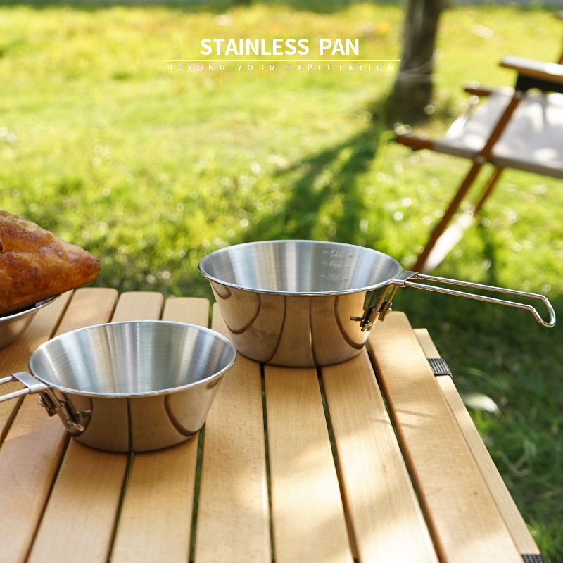 1pc Outdoor Folding Bowl Stain – обзор и цена Camping No Cooking Meals