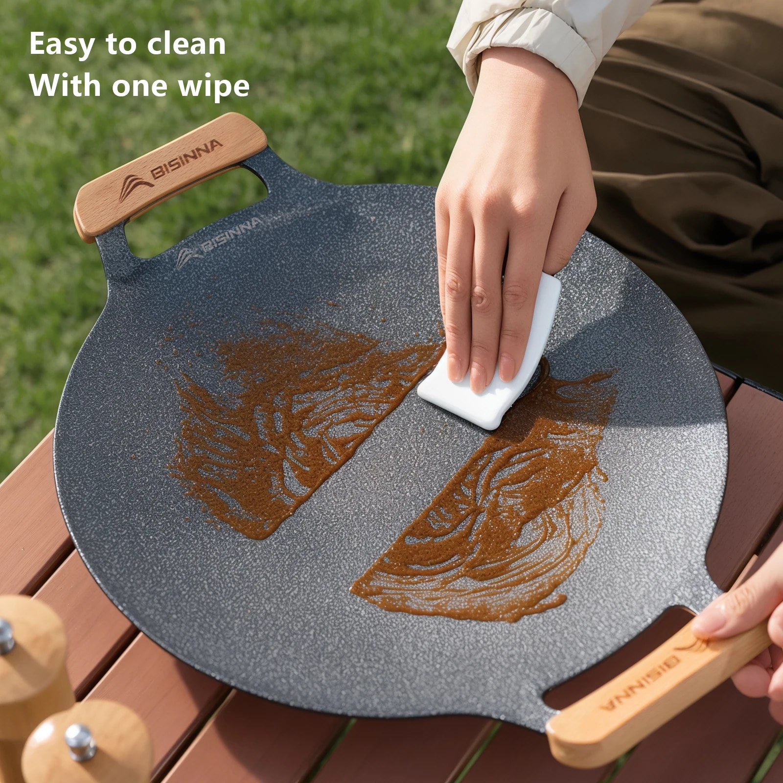 BISINNA 34CM Outdoor BBQ Grill – обзор и цена Camping Cooking Disc
