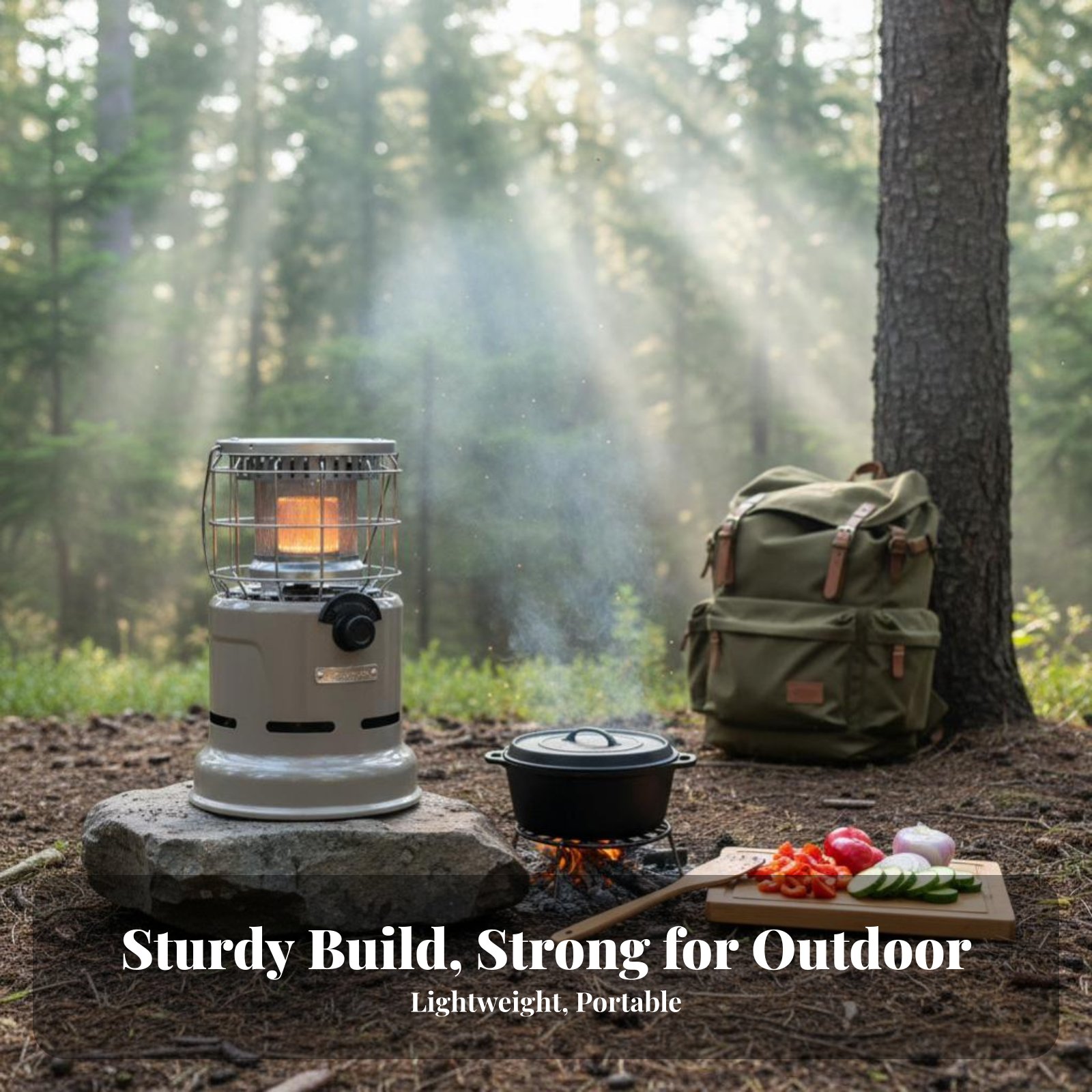 Portable Outdoor Gasification  – обзор и цена Camping No Cooking Meals