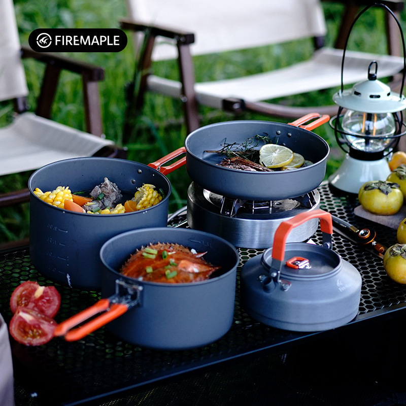 Outdoor Camping Cooker Pot Set – обзор и цена Camping No Cooking Meals