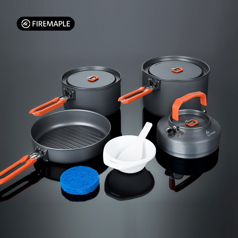 Outdoor Camping Cooker Pot Set – обзор и цена Camping No Cooking Meals