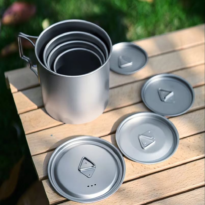 New Camping Titanium Cups 300m – обзор и цена Camping Cooking Cup