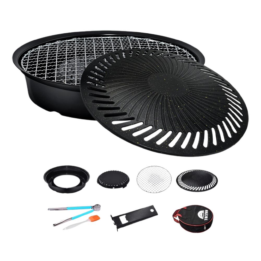 Korean Smokeless Barbecue Gril – обзор и цена Camping Cooking Disc