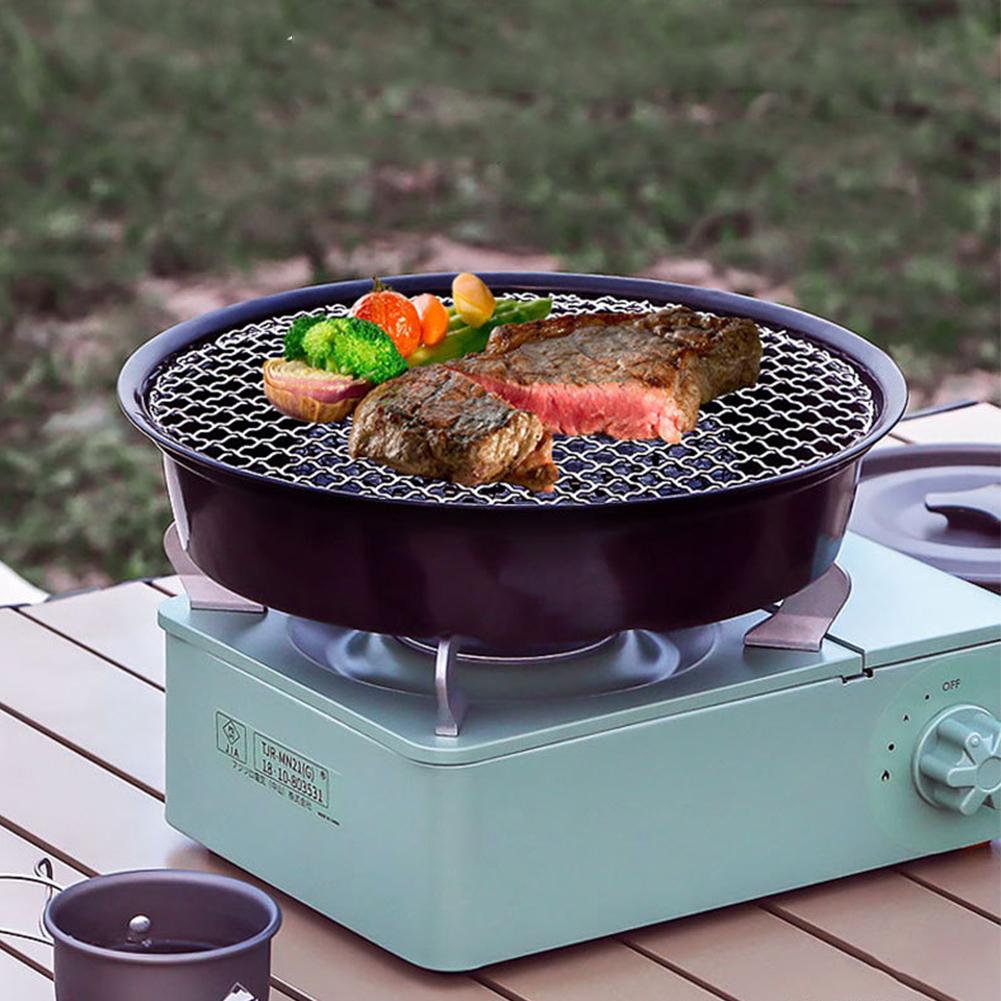 Korean Smokeless Barbecue Gril – обзор и цена Camping Cooking Disc