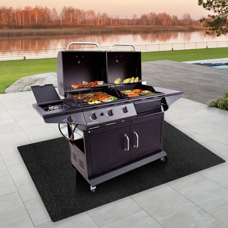 Under Grill Mat Fireplace Fire – обзор и цена Camping Cooking Mat