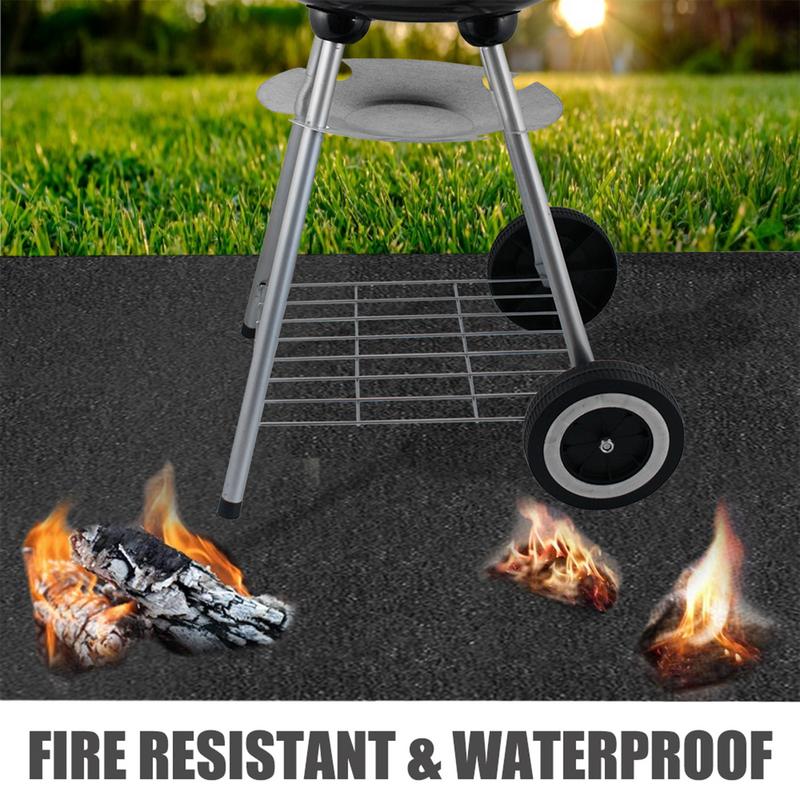 Under Grill Mat Fireplace Fire – обзор и цена Camping Cooking Mat