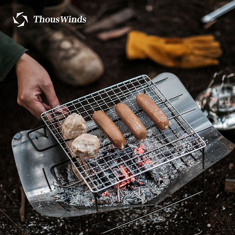 Thous Winds Portable Mini Camp – обзор и цена Camping Cooking Open Fire