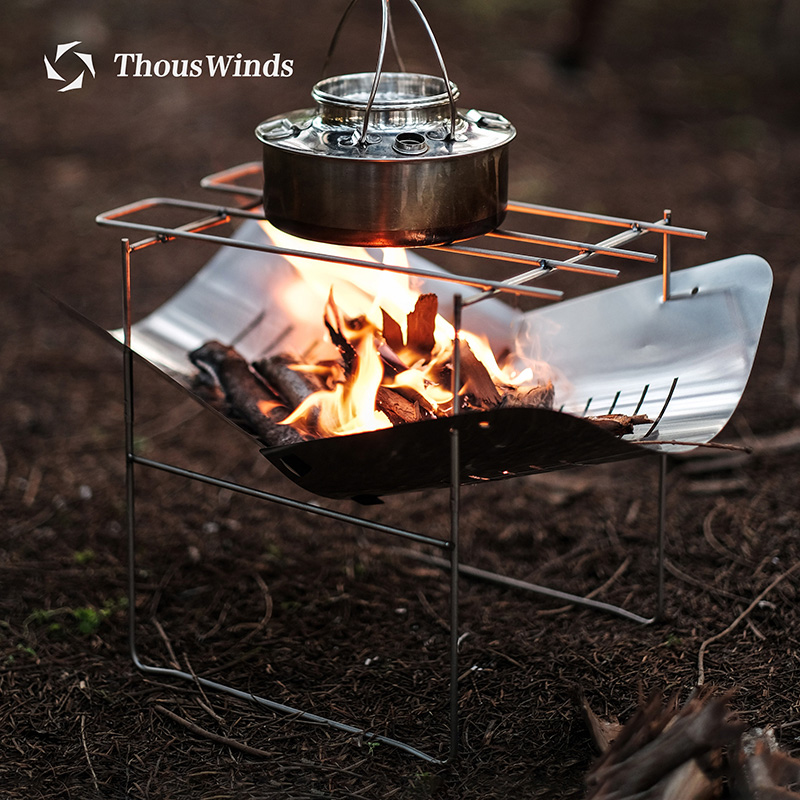 Thous Winds Portable Mini Camp – обзор и цена Camping Cooking Open Fire