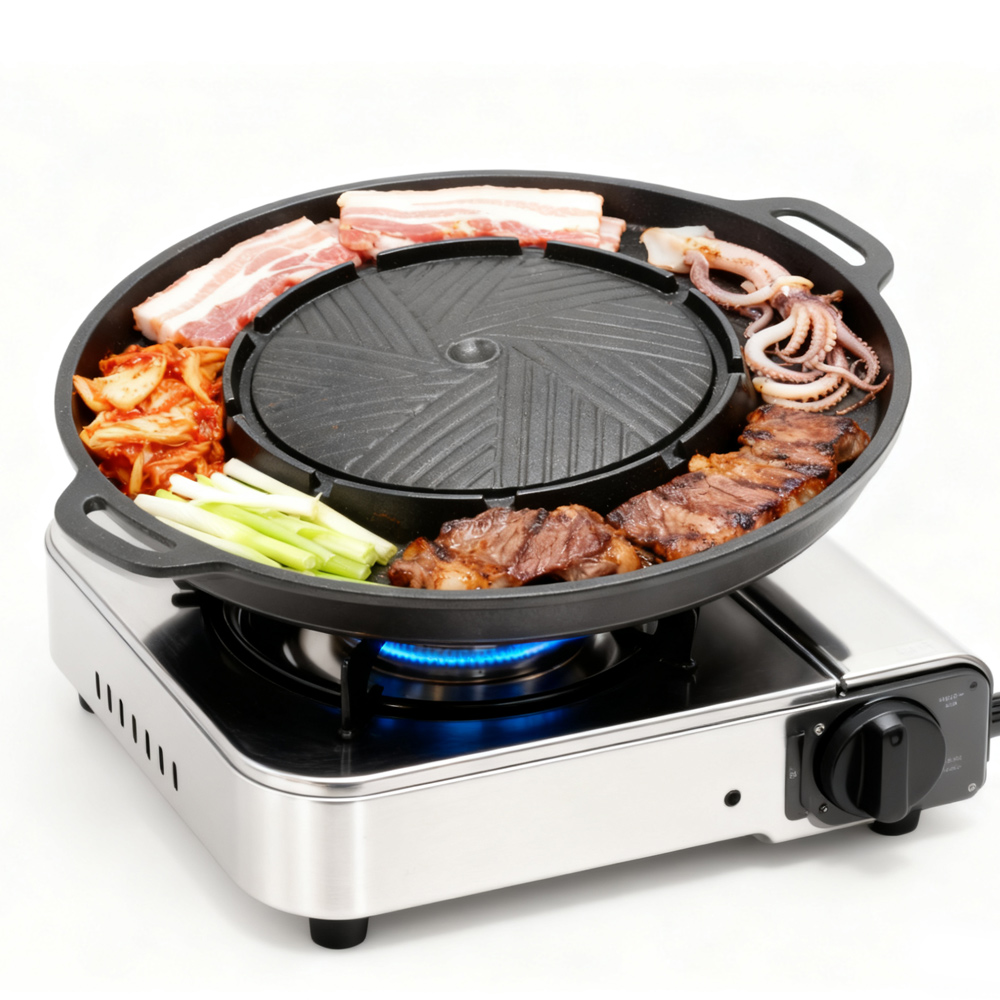 KOSUN Korean BBQ Grill Pan 2 i – обзор и цена Camping Cooking Disc