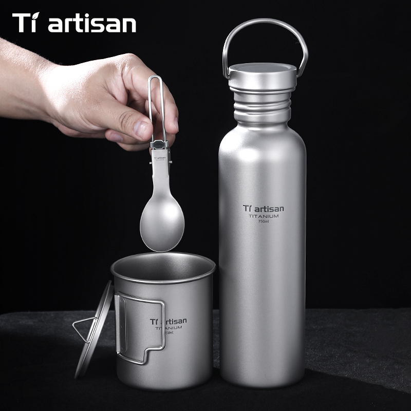 Tiartisan Titanium Cookware 3- – обзор и цена Camping Cooking Set With Bag