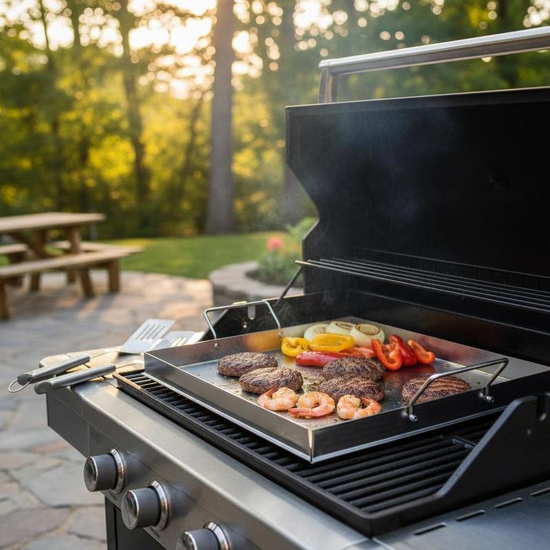 Universal Flat Top Griddle 18x – обзор и цена Camping Cooking Grill