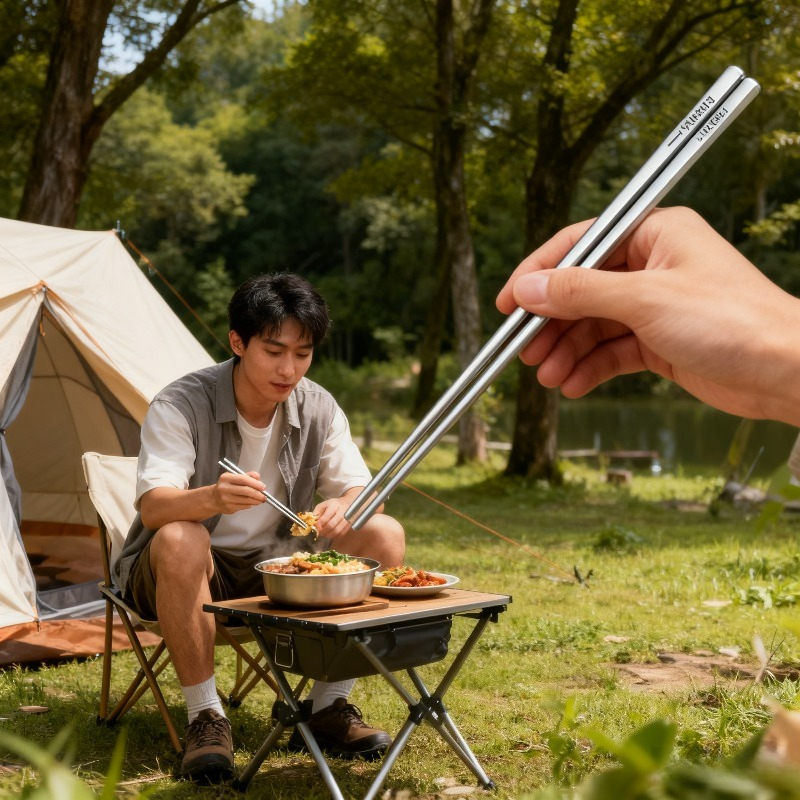 Durable Portable Titanium Chop – обзор и цена Camping No Cooking Meals