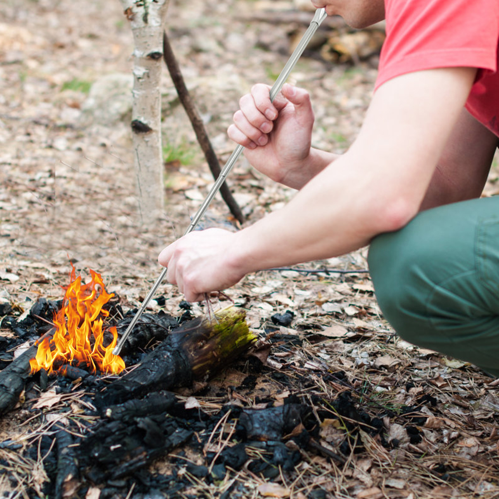 Cooking Blow Fire Tube Portabl – обзор и цена Camping Cooking Youtube