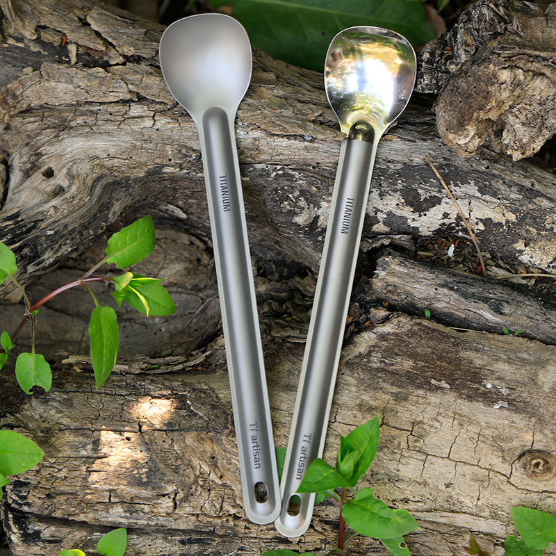Tiartisan Pure Titanium Cutler – обзор и цена Camp Spork Set