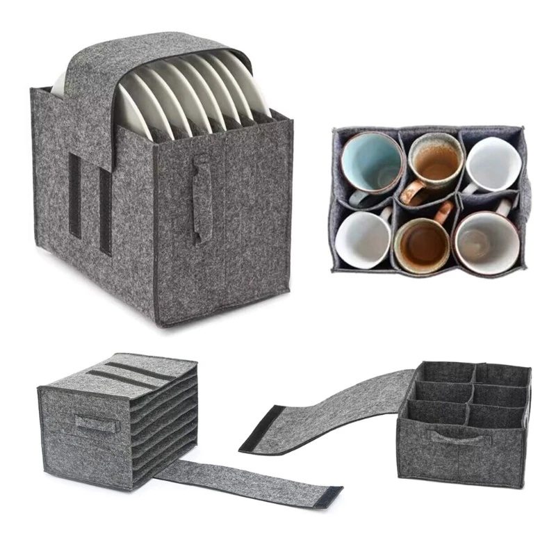 Felt Plate Dish Cup Storage Ba – обзор и цена Camping Cooking Meals