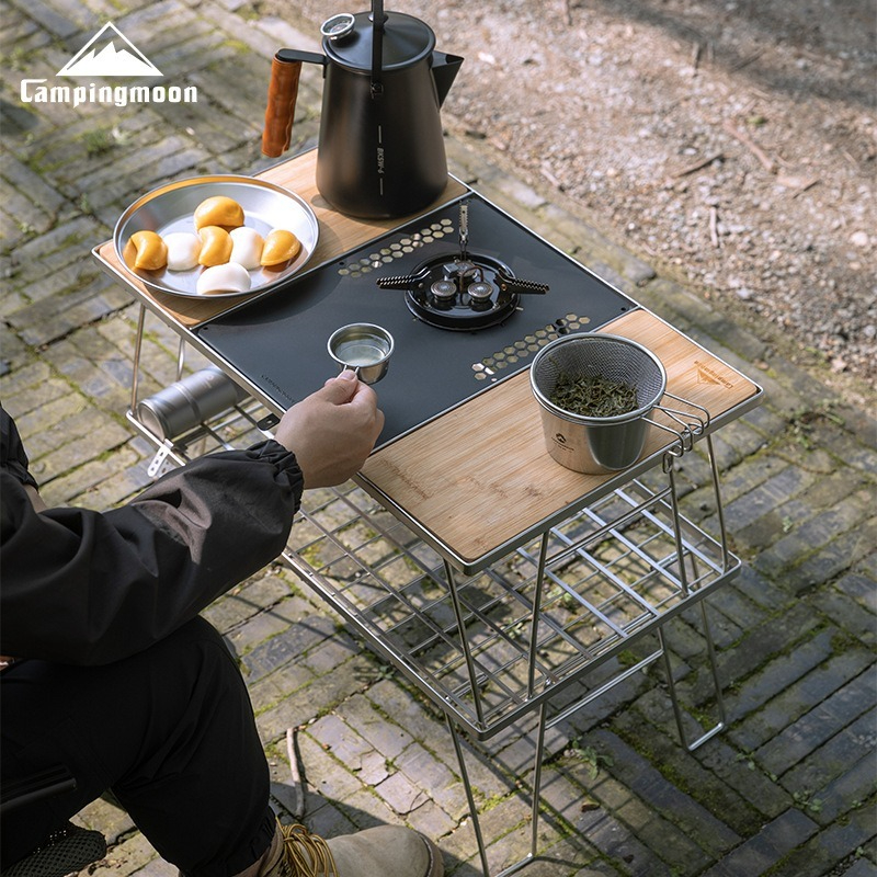 CAMPINGMOON Portable Camping I – обзор и цена Camping Cooking Cupboard