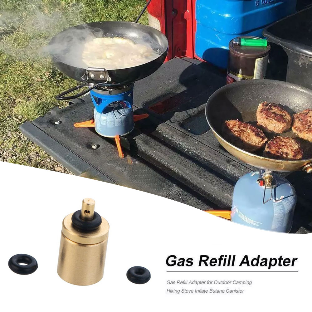 Gas Refill Adapter Filling But – обзор и цена Camping Cooking Butane