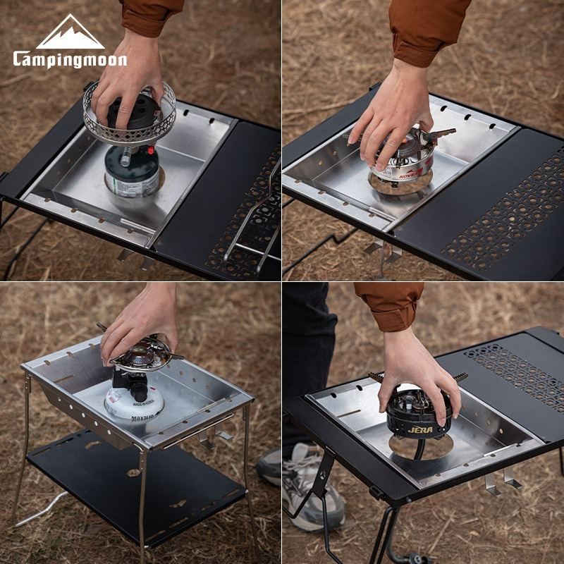 CAMPINGMOON CK-25PG Stainless  – обзор и цена Camping Cooking Disc
