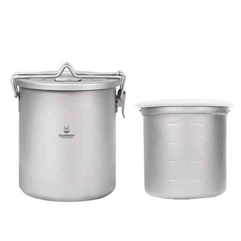 Silverant Camping Titanium Pot – обзор и цена Camping Cooking Open Fire