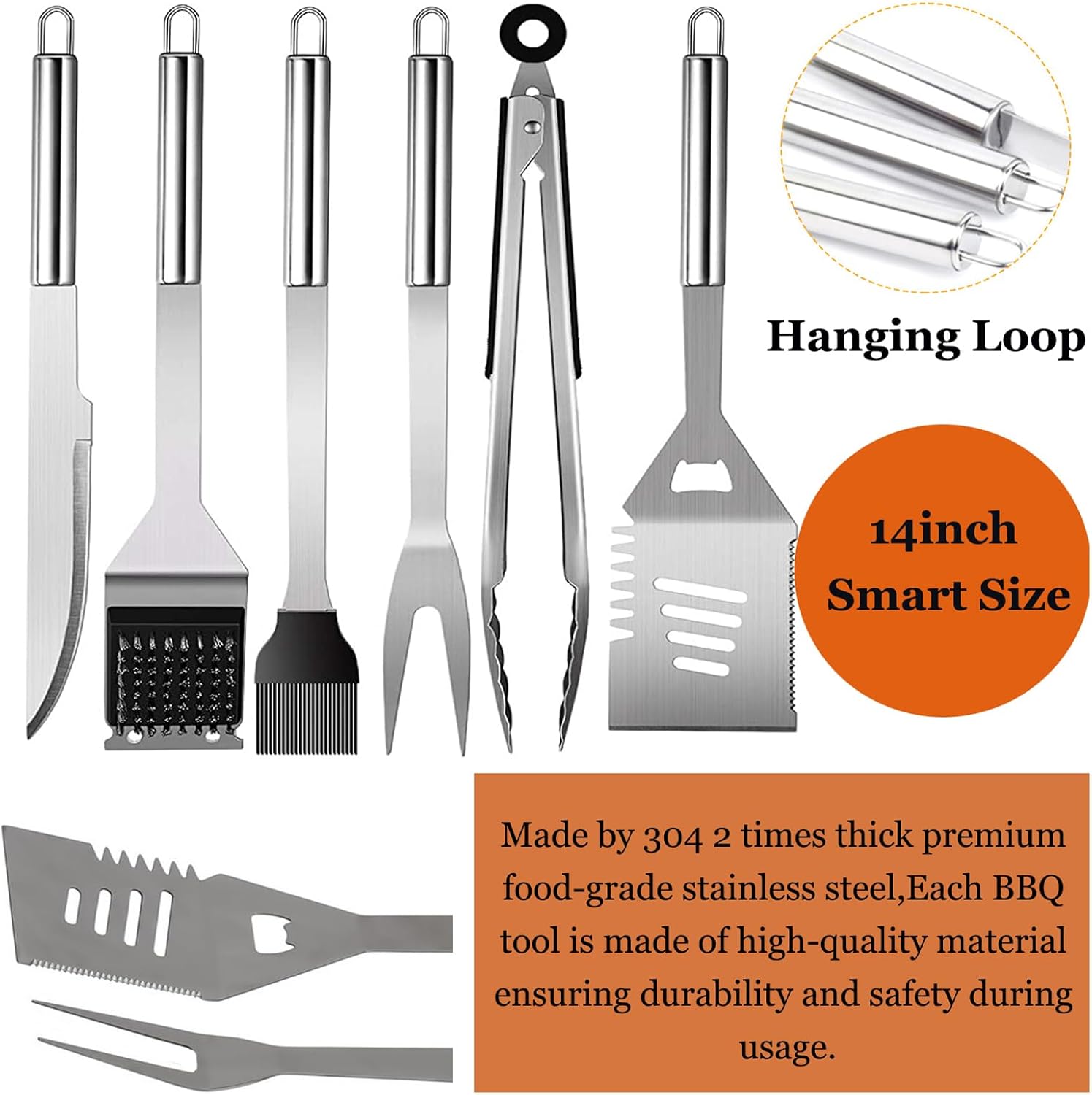 Grill Set with Apron for Men,  – обзор и цена Camping Cooking Grill