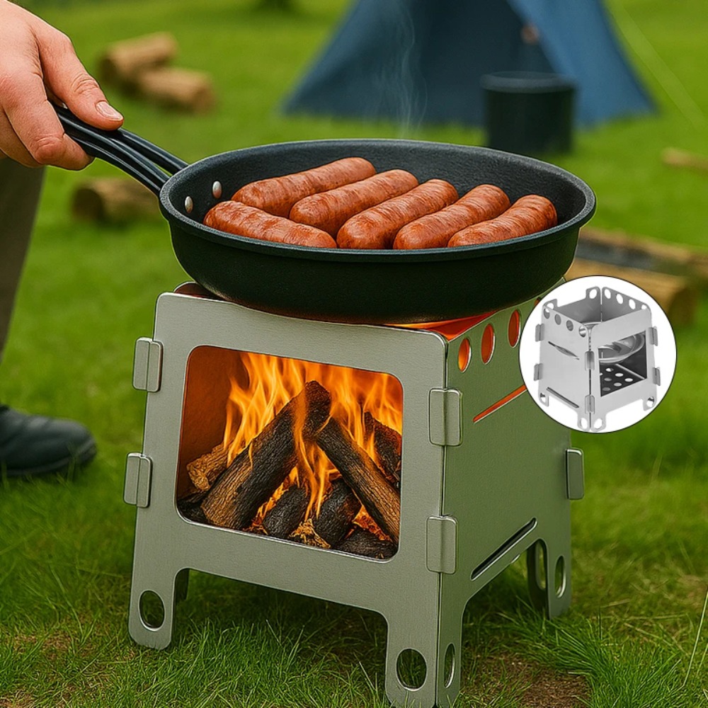 Camping Furnace Wood Stove Alc – обзор и цена Camping Cooking Heater