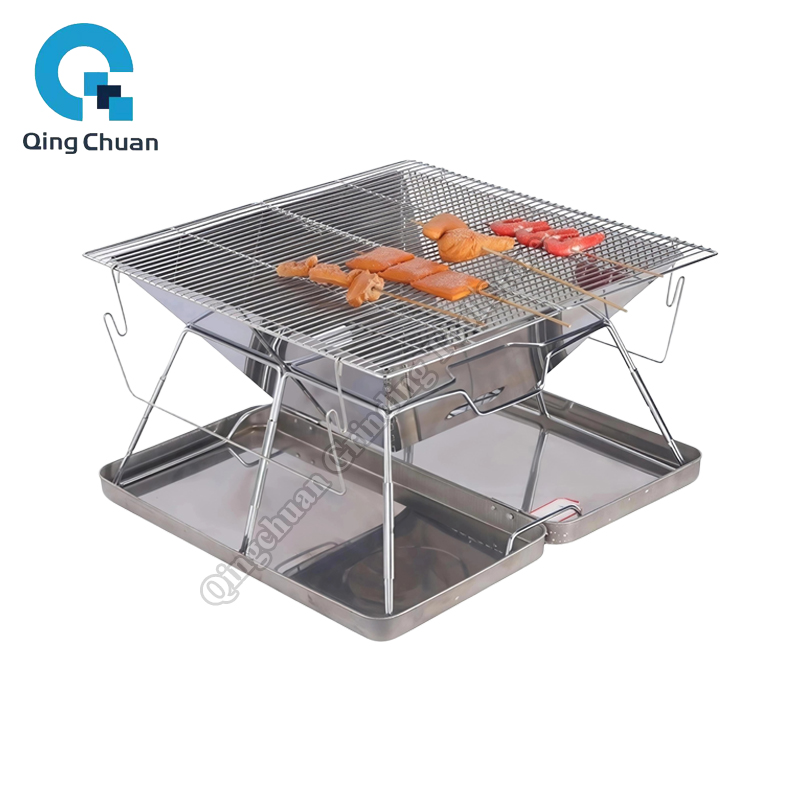 Camping Grill Charcoal Stove F – обзор и цена Camping Cooking Grill