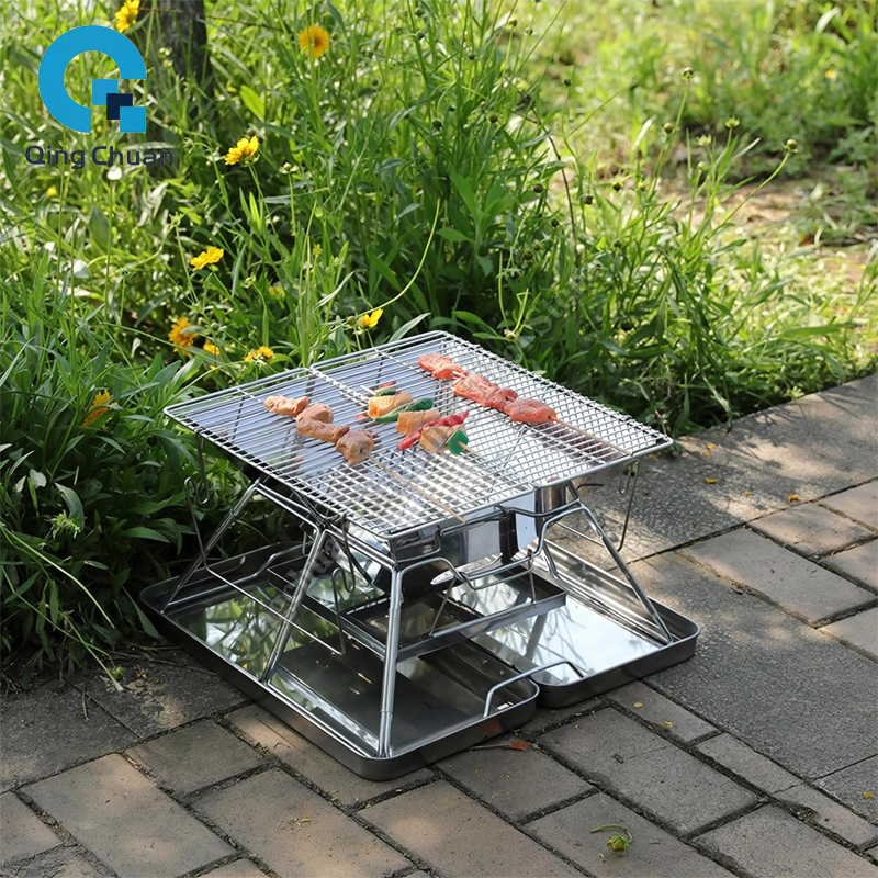 Camping Grill Charcoal Stove F – обзор и цена Camping Cooking Grill