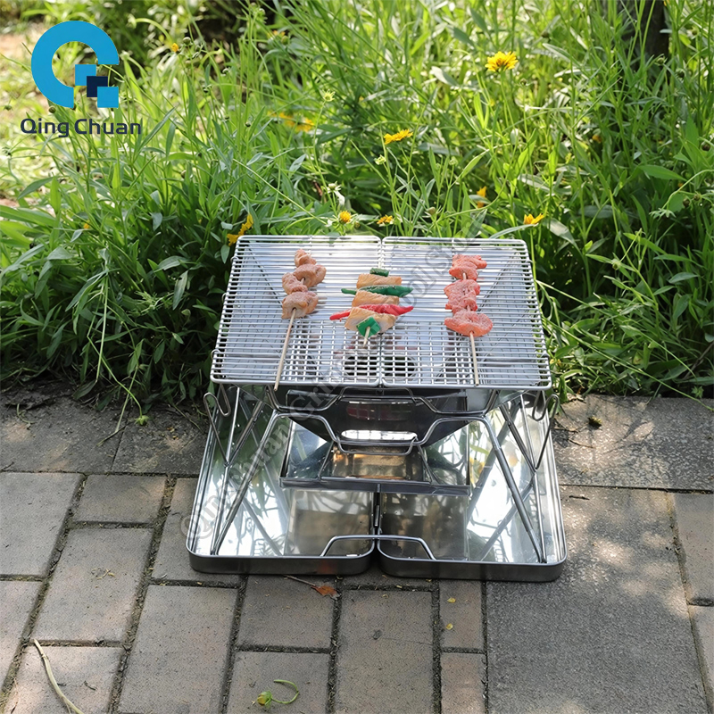 Camping Grill Charcoal Stove F – обзор и цена Camping Cooking Grill