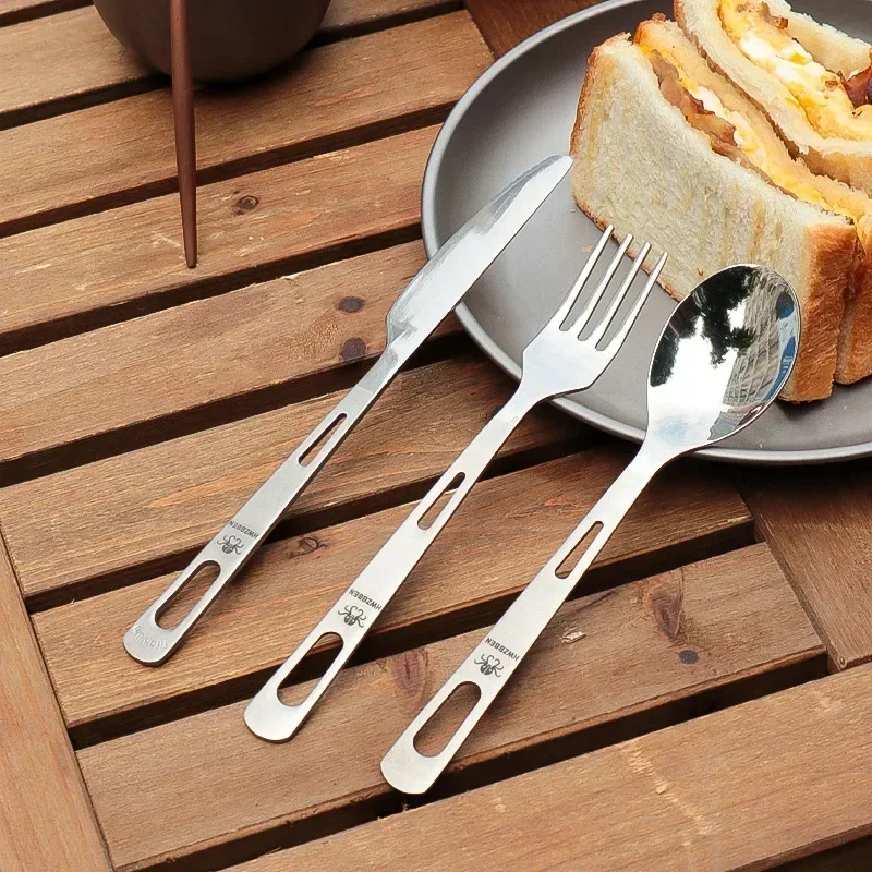 HWZBBEN Titanium Fork Spoon Kn – обзор и цена Camping Cooking Full Set