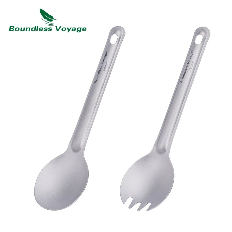 Boundless Voyage Titanium Cutl – обзор и цена Camp Spork Set