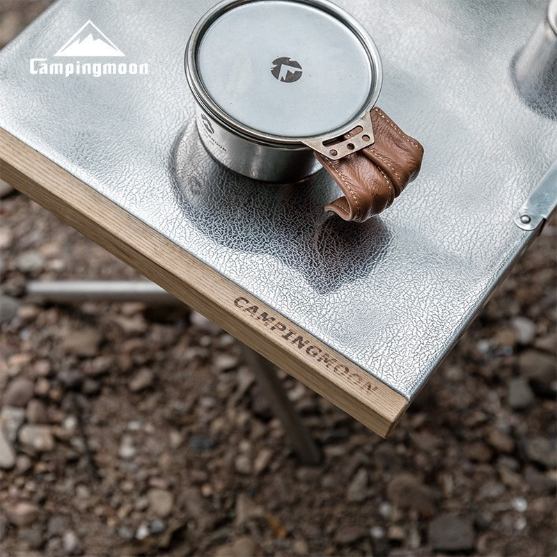 Portable large steel table, ou – обзор и цена Camping Cooking Table With Storage