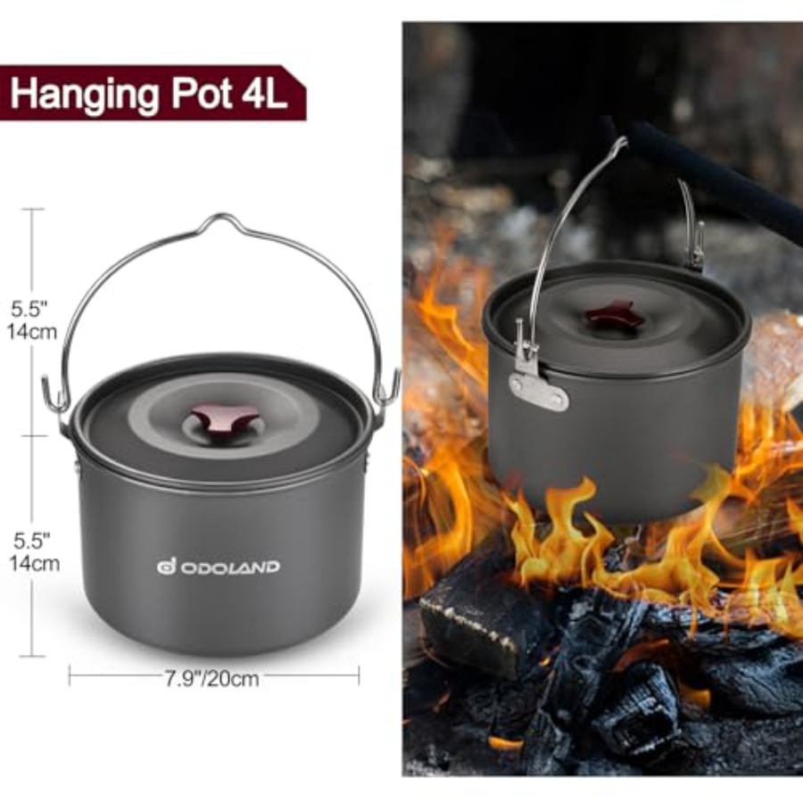 22pcs Camping Cookware Mess Ki – обзор и цена Camping Cooking Cup